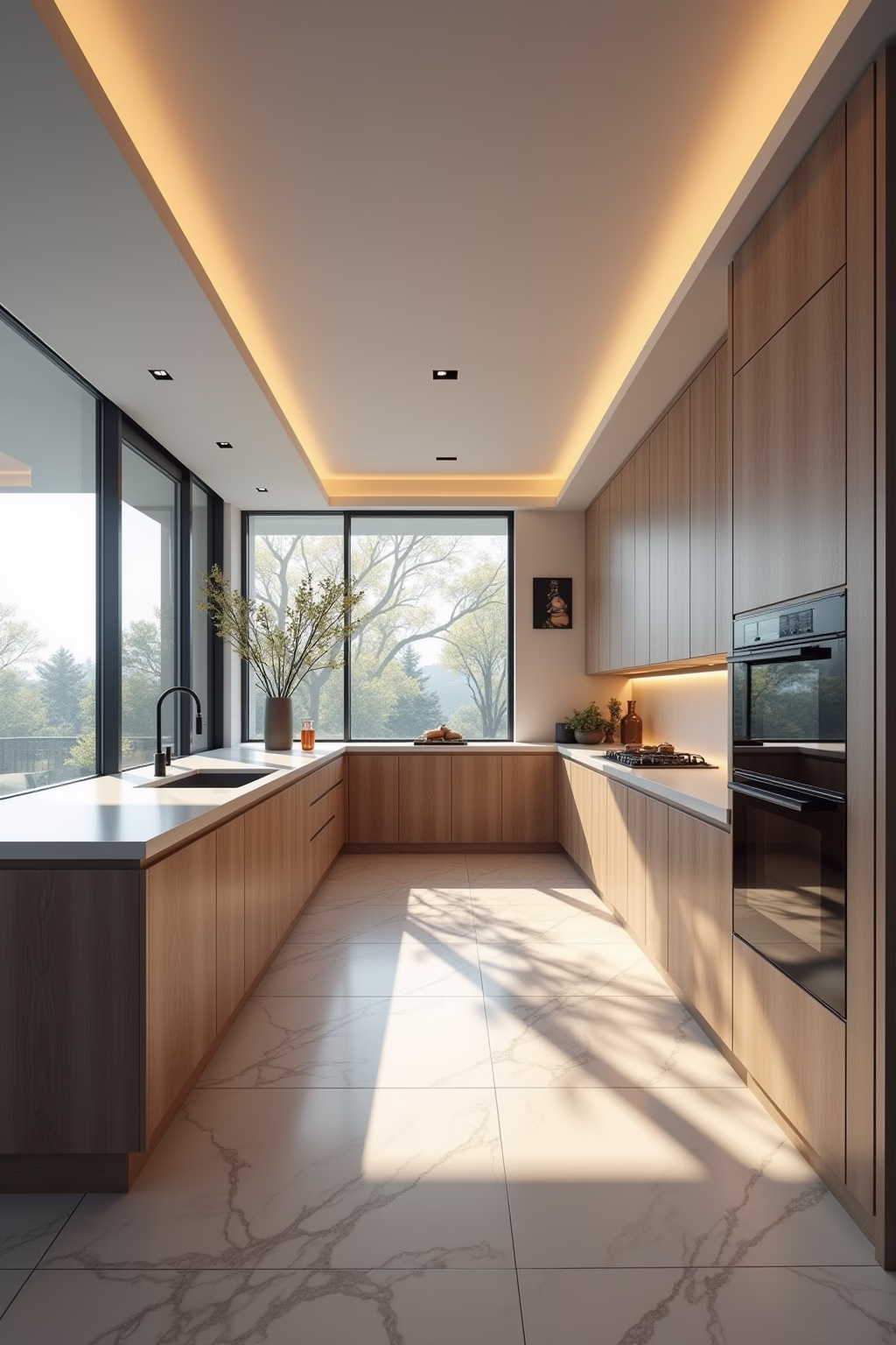 kueche l form outline 1