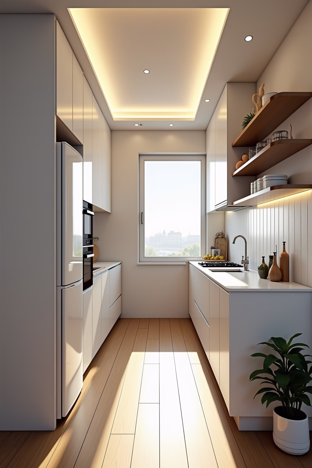 kueche l form outline 4