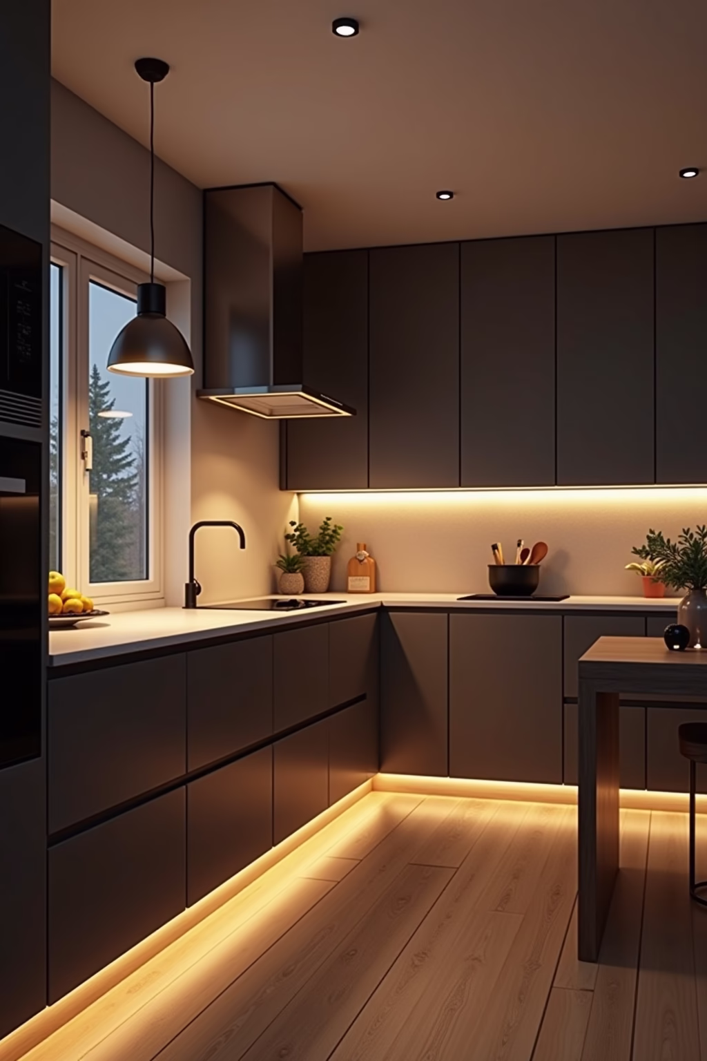 kueche l form outline 6