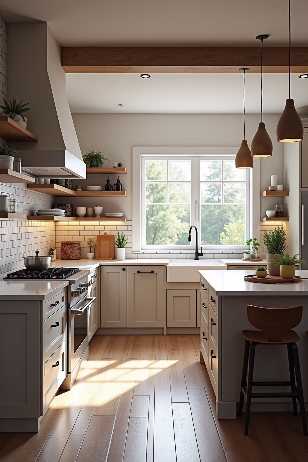 kueche landhaus modern outline 2