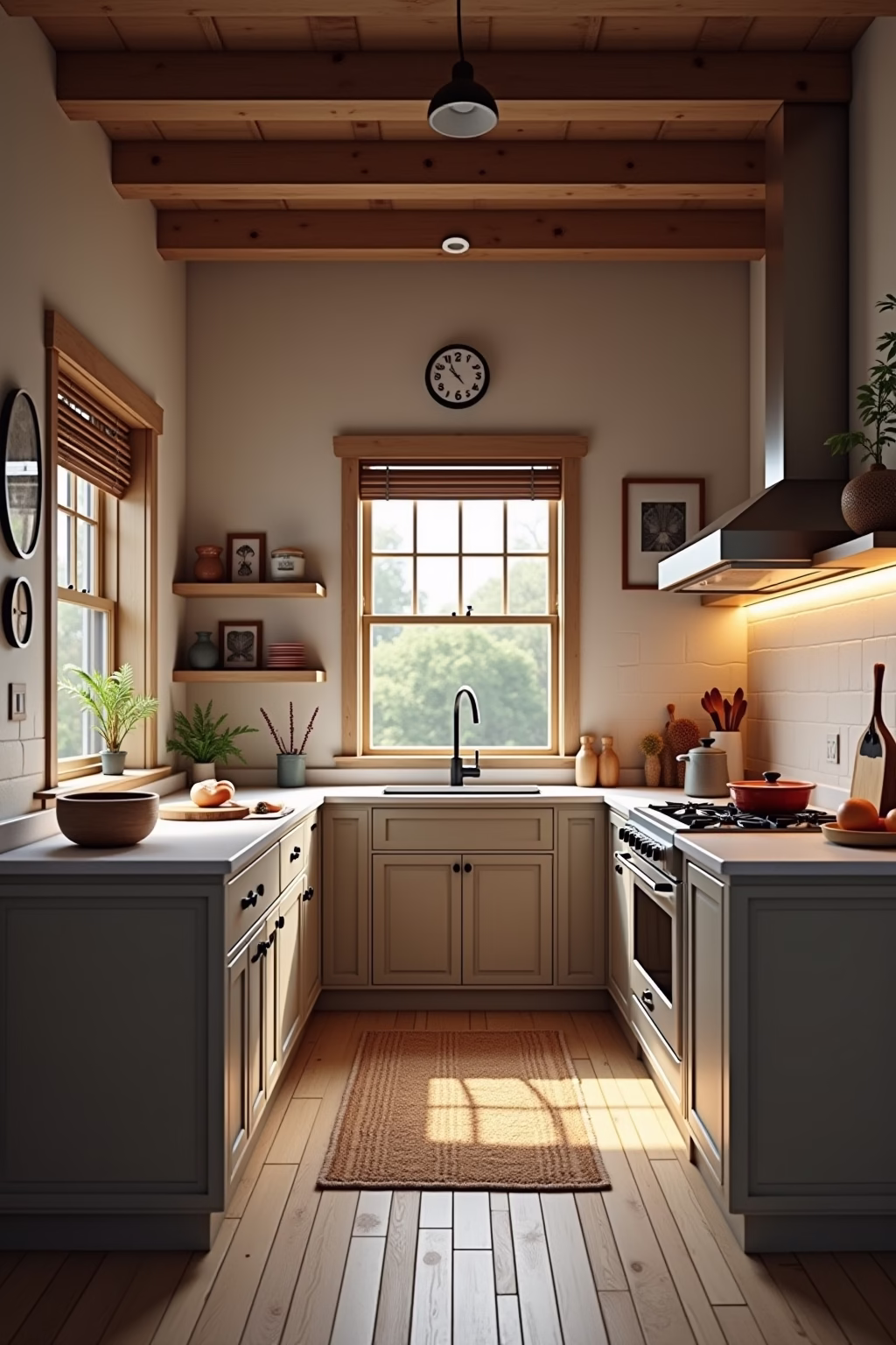 kueche landhaus modern outline 3