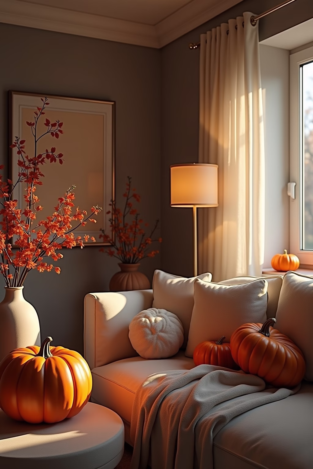 8 Kürbis Deko Ideen für ein herbstliches Zuhause 15 kuerbis deko outline 3