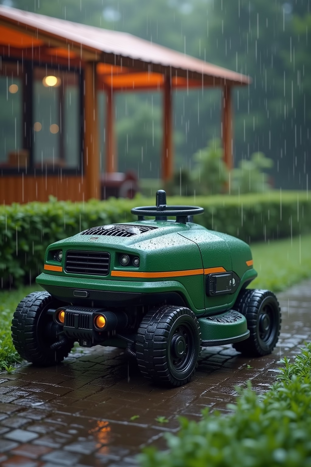 maehroboter garage selber bauen outline 5