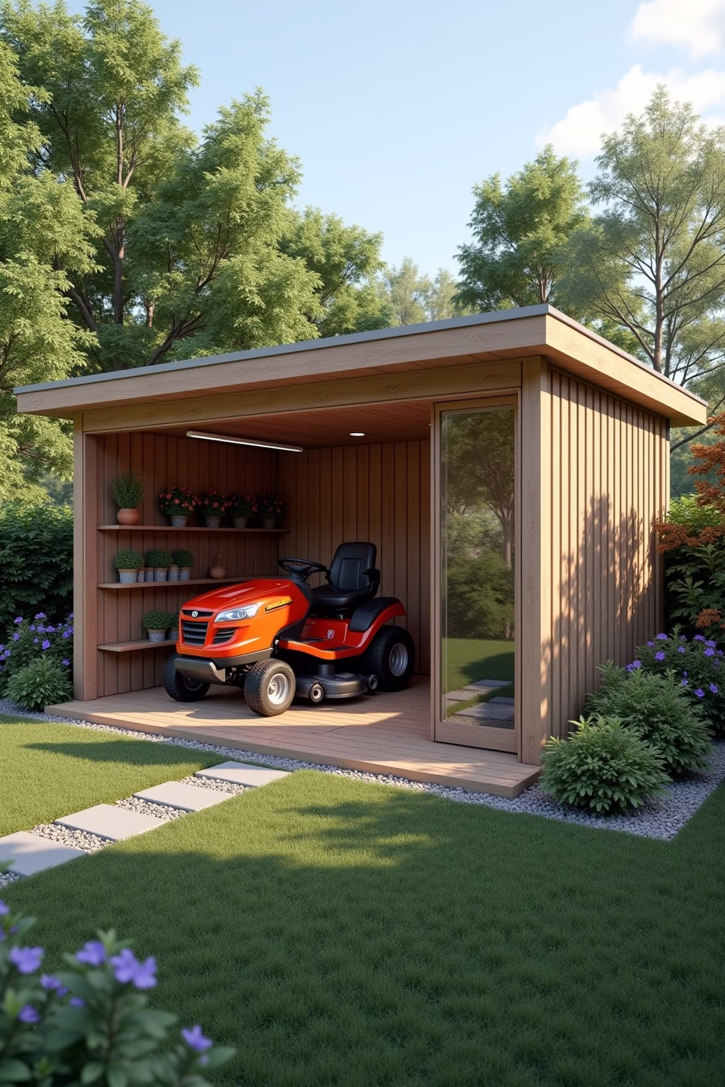 maehroboter garage selber bauen outline 6