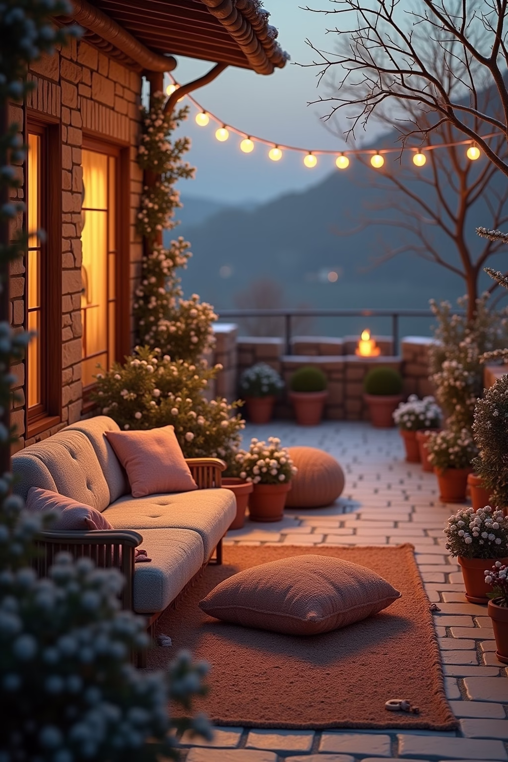 mediterrane terrasse outline 8