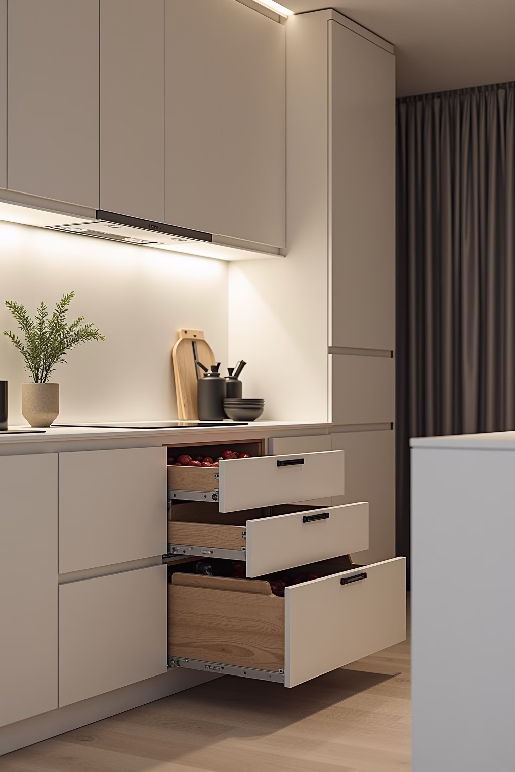 minimalistische kueche outline 4