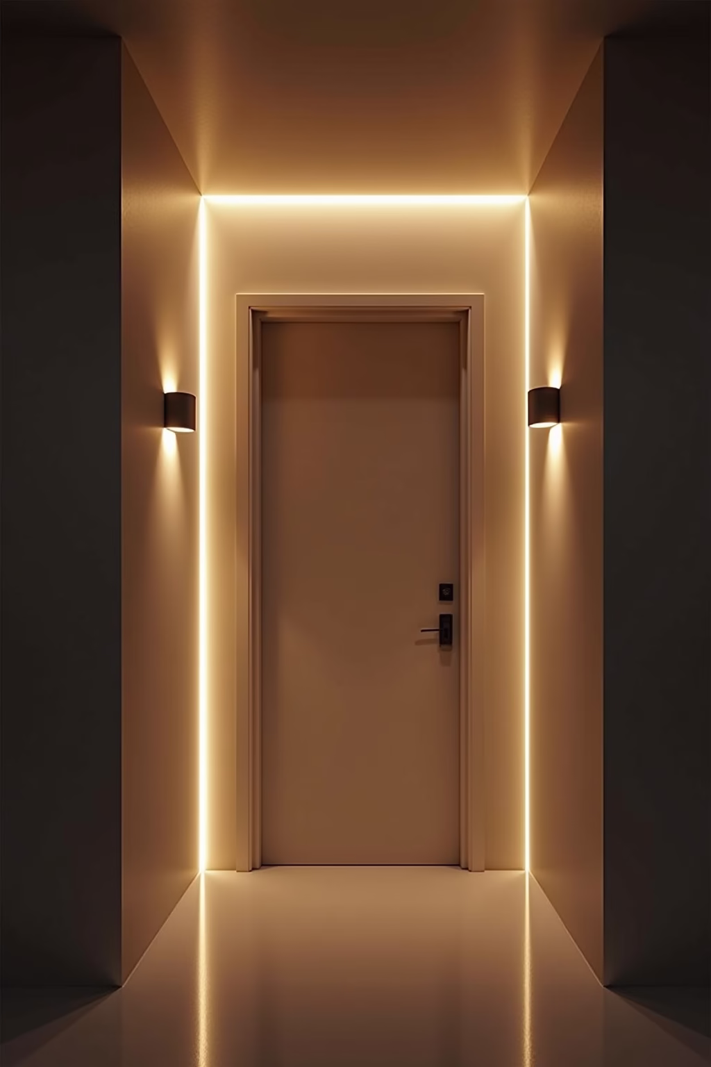 moderne deko vor der haustuer outline 4