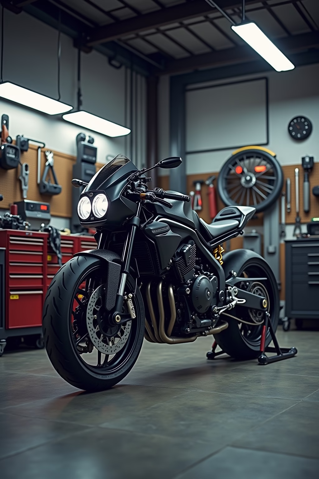 motorradgarage selber bauen outline 1