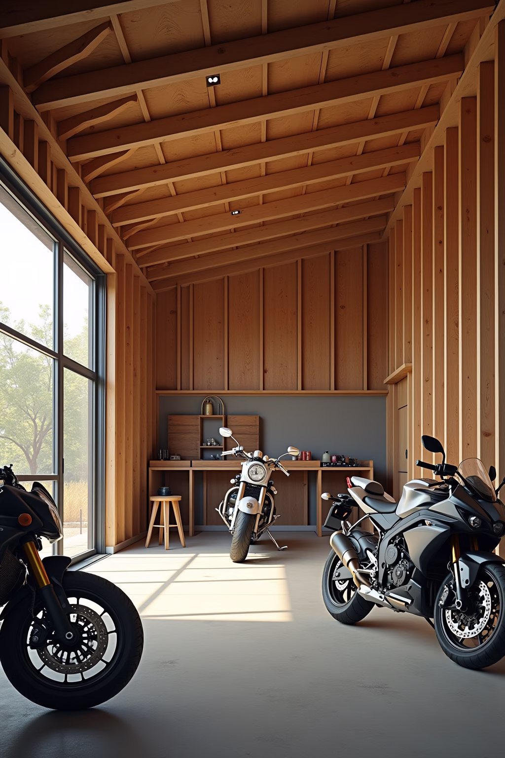 motorradgarage selber bauen outline 5