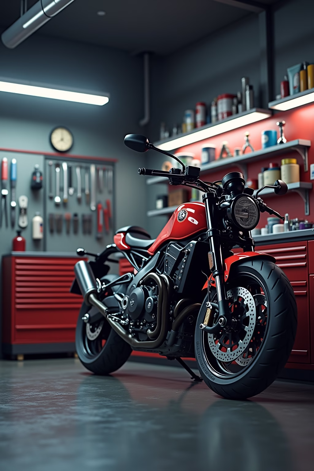 motorradgarage selber bauen outline 8