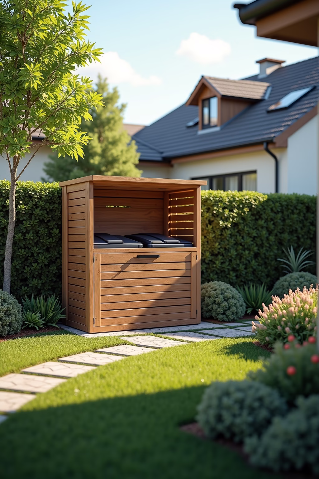 muelltonnenbox selber bauen outline 2