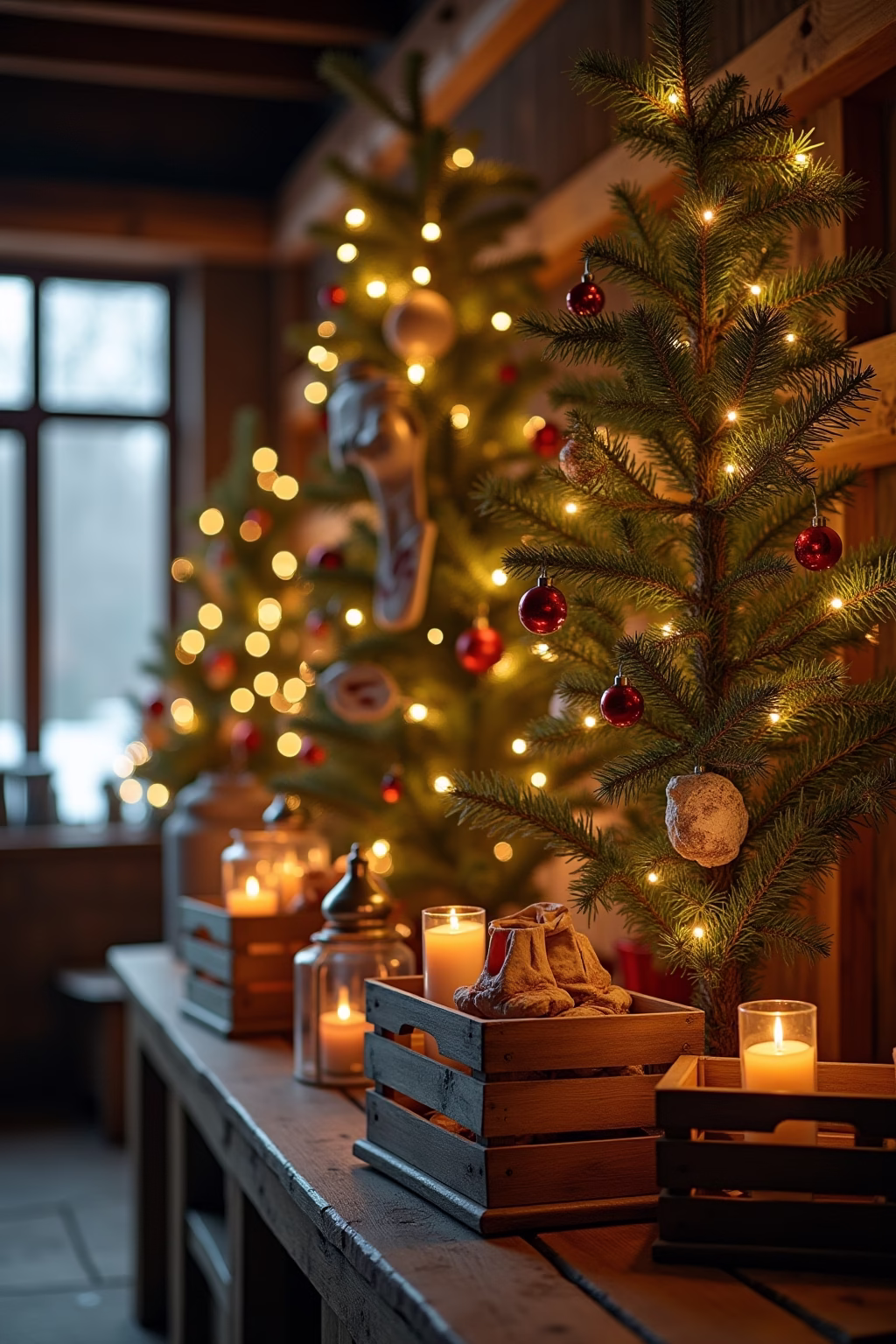 obstkisten deko weihnachten outline 7