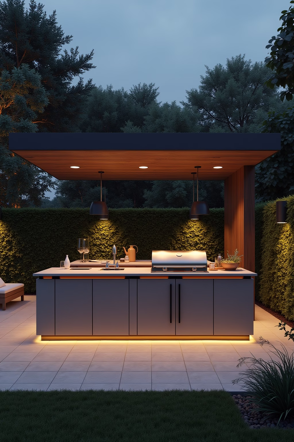 outdoor kueche outline 1