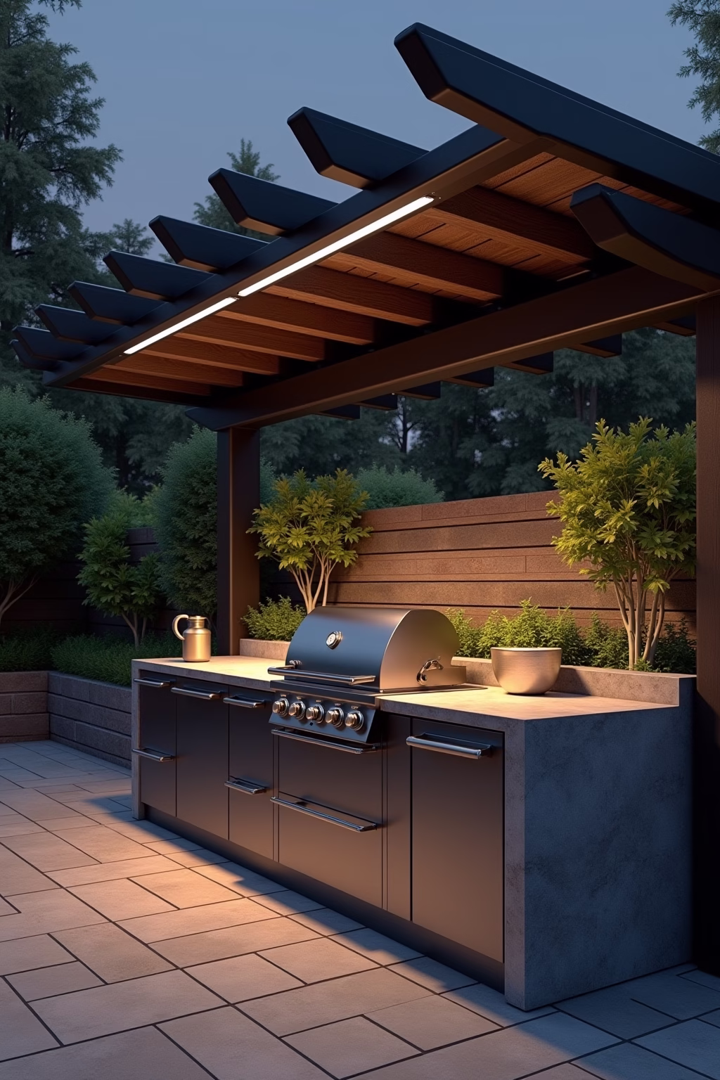 outdoor kueche outline 2