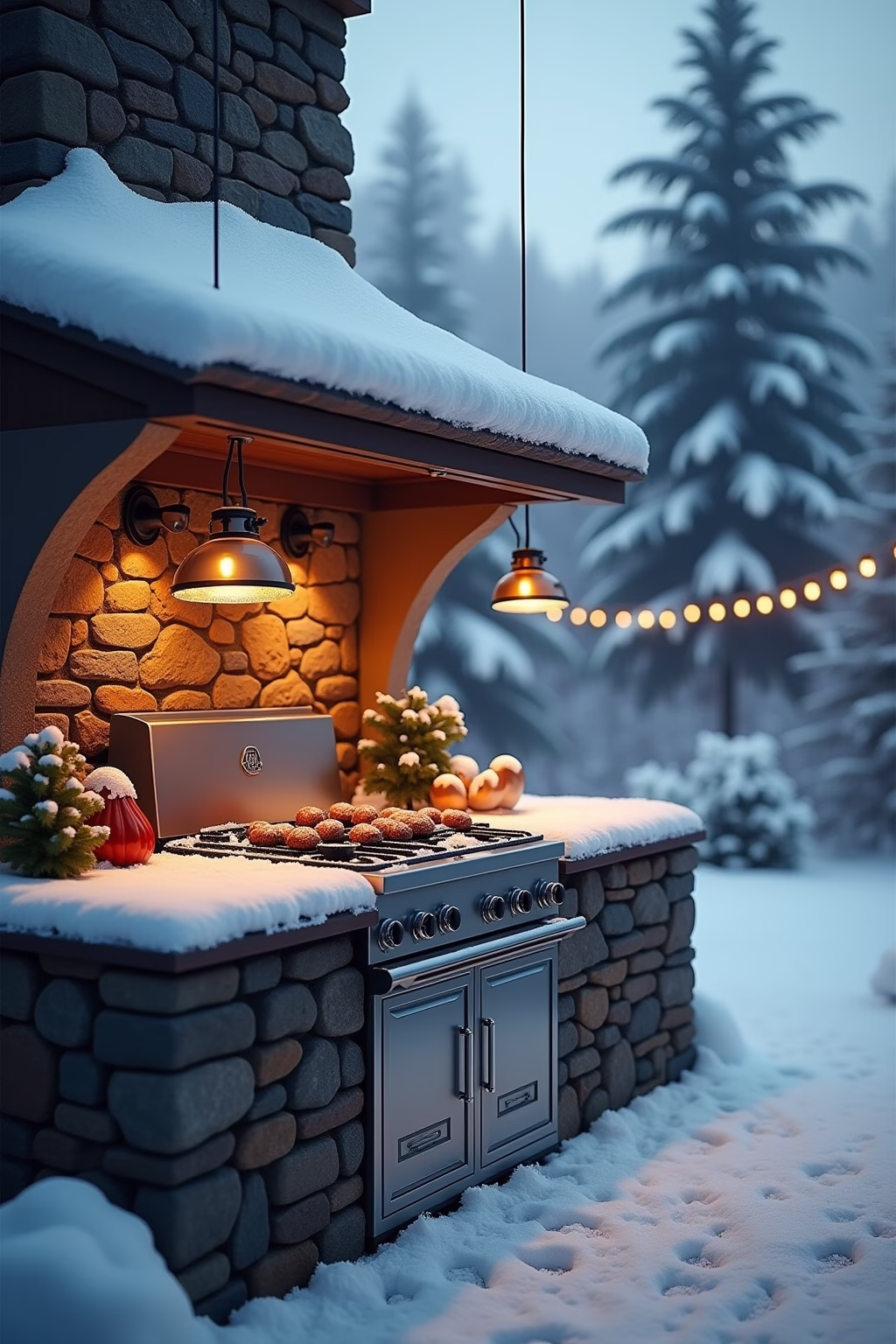 outdoor kueche outline 6