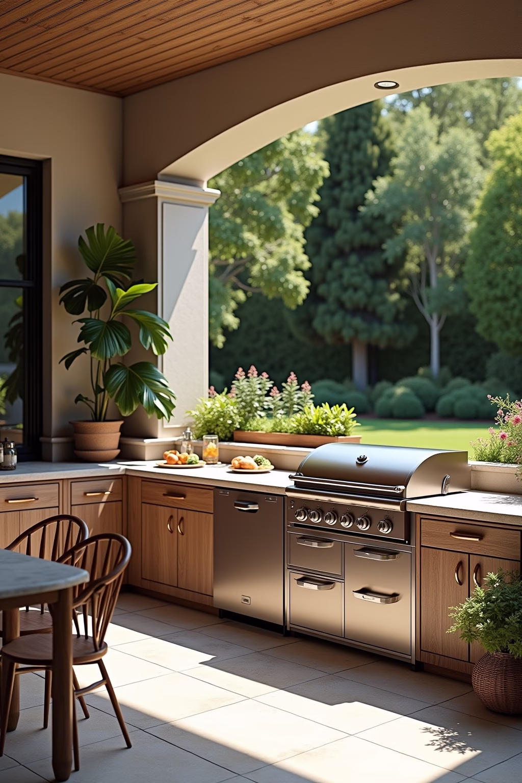 outdoor kuechen ideen outline 1