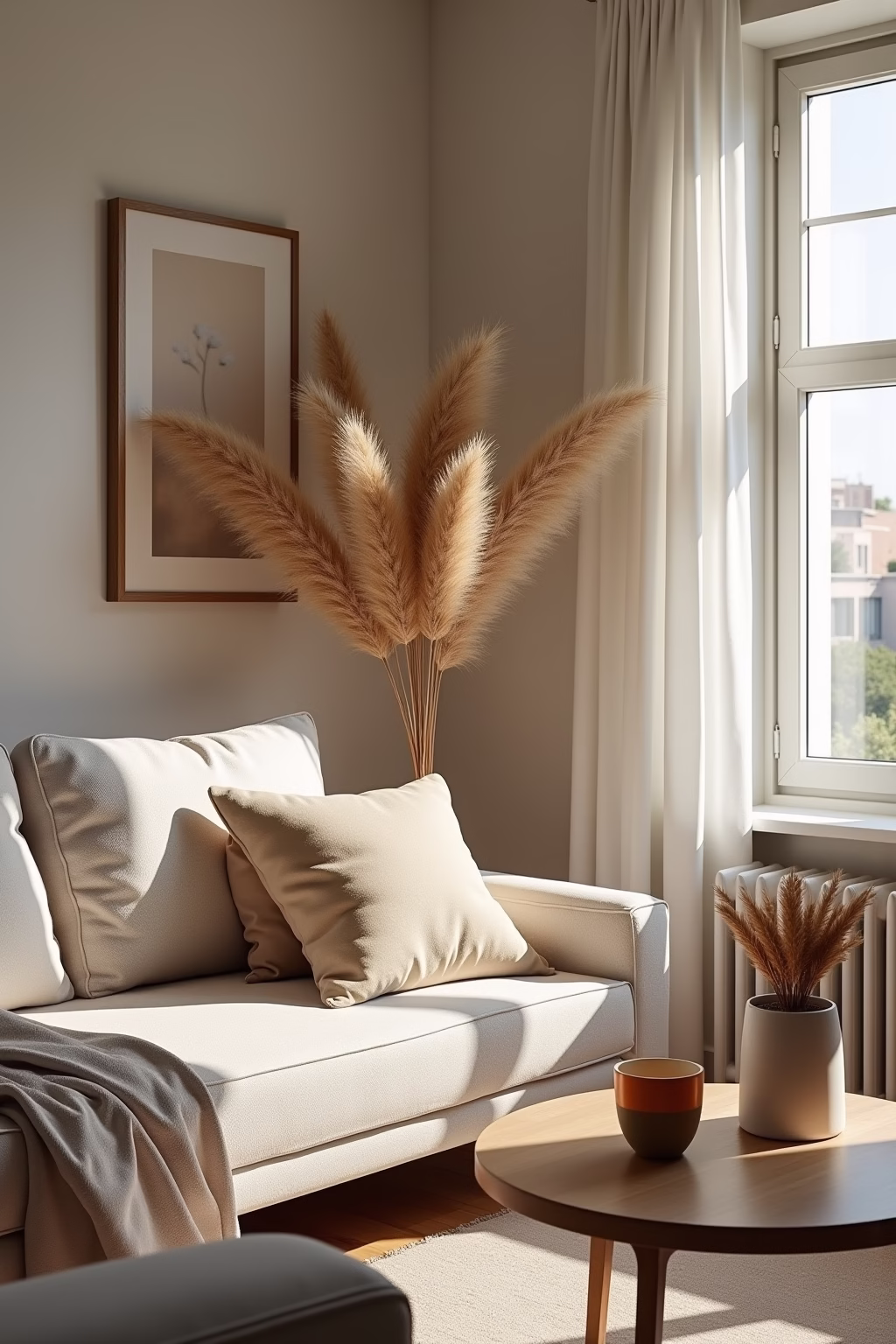 pampasgras deko ideen outline 3