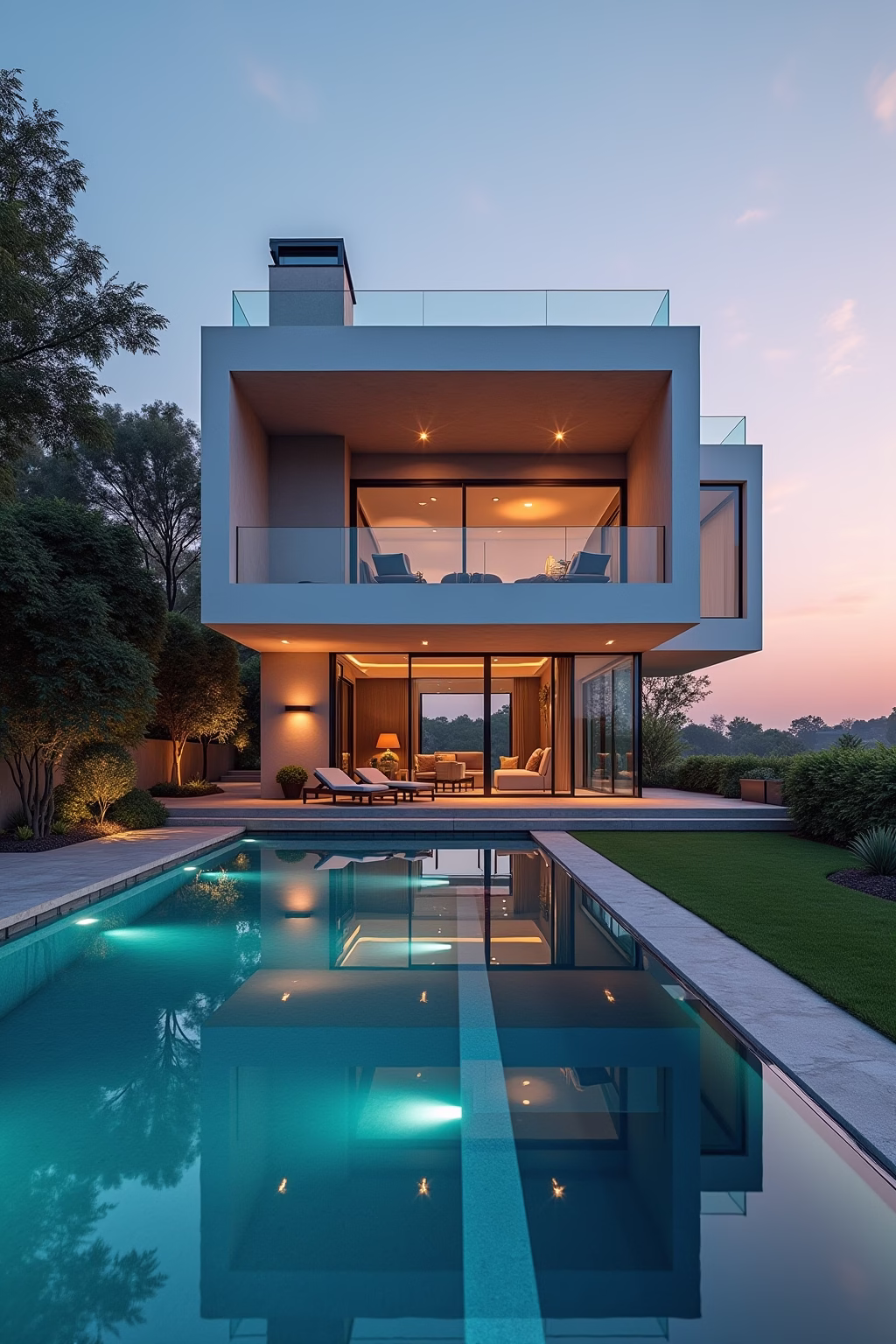 8 Pool Terrasse Ideen für den perfekten Sommerplatz 19 pool terrasse outline 7