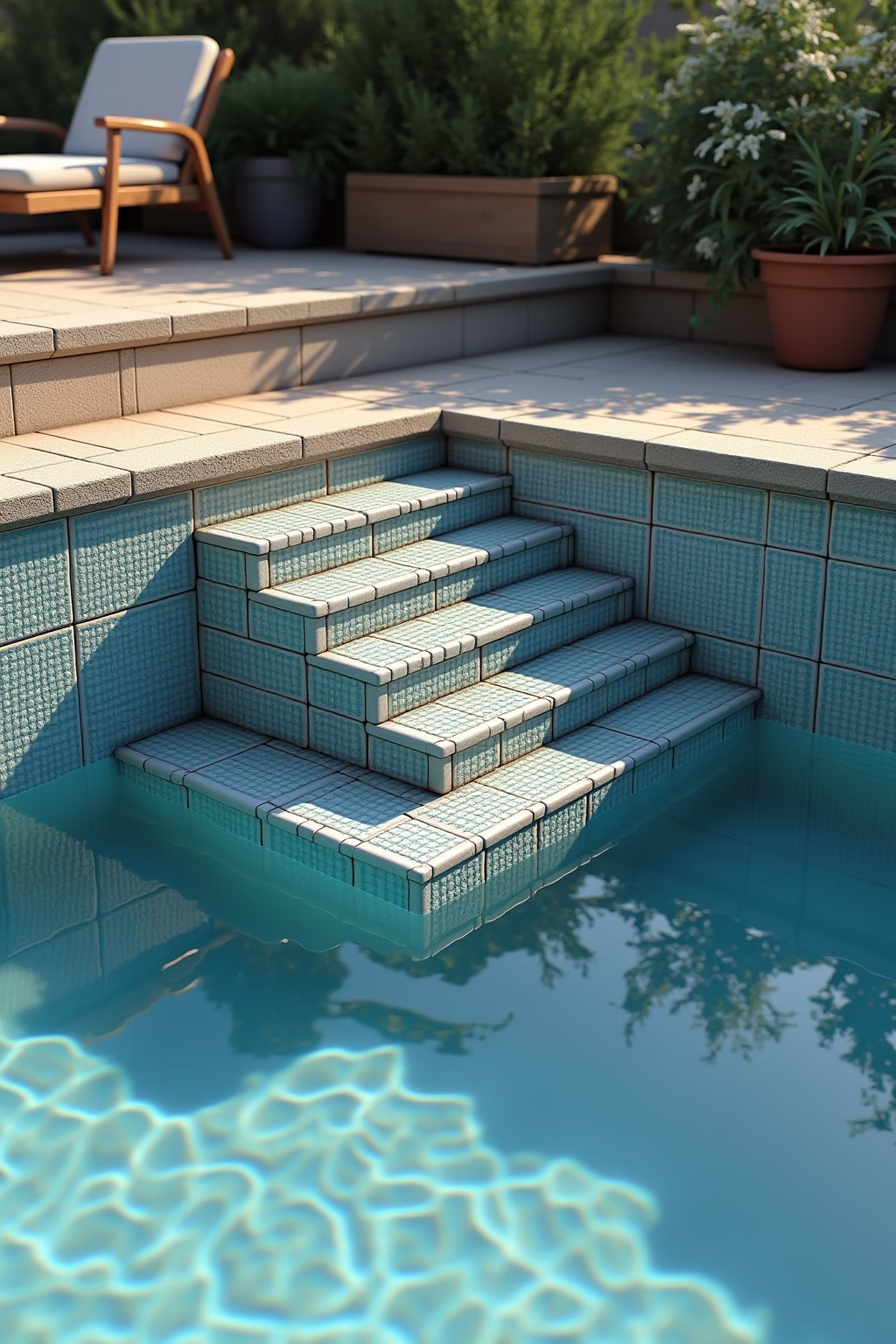 pooltreppe selber bauen outline 8