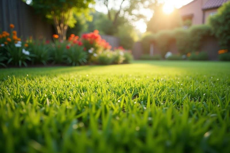 Rasen sanieren: Wege zu sattem Grün
