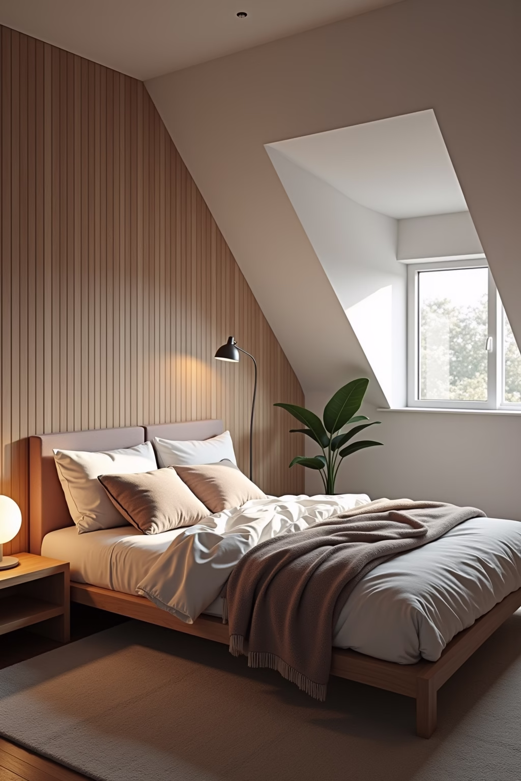 schlafzimmer ideen dachschraege outline 1