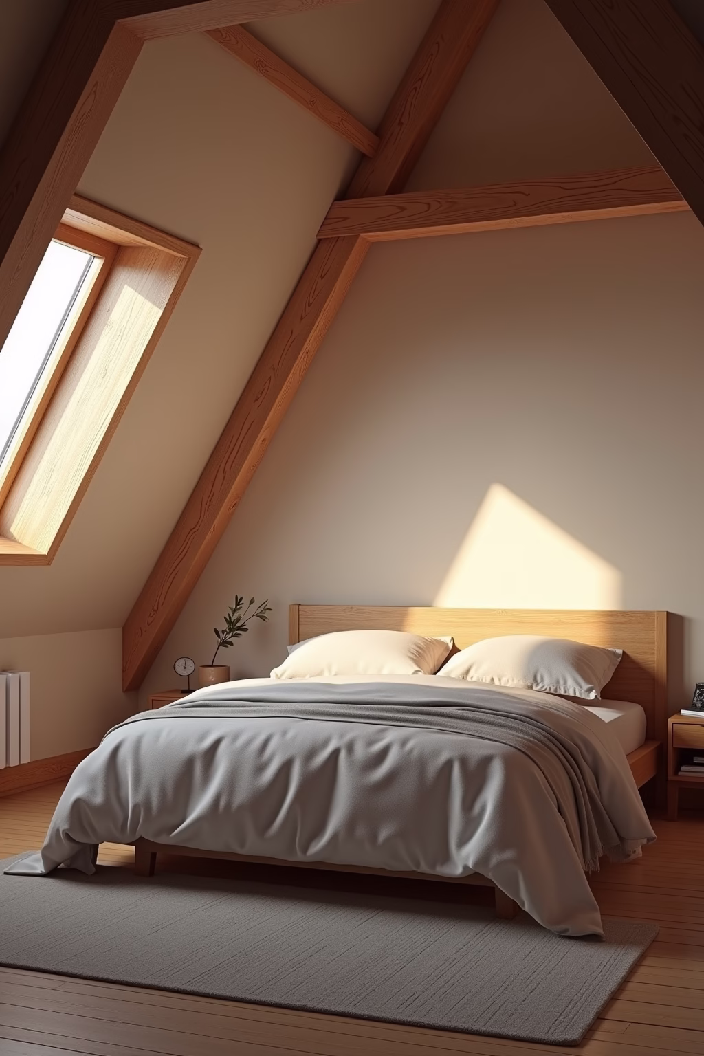 8 Schlafzimmer Ideen für Dachschrägen zum Träumen 19 schlafzimmer ideen dachschraege outline 7