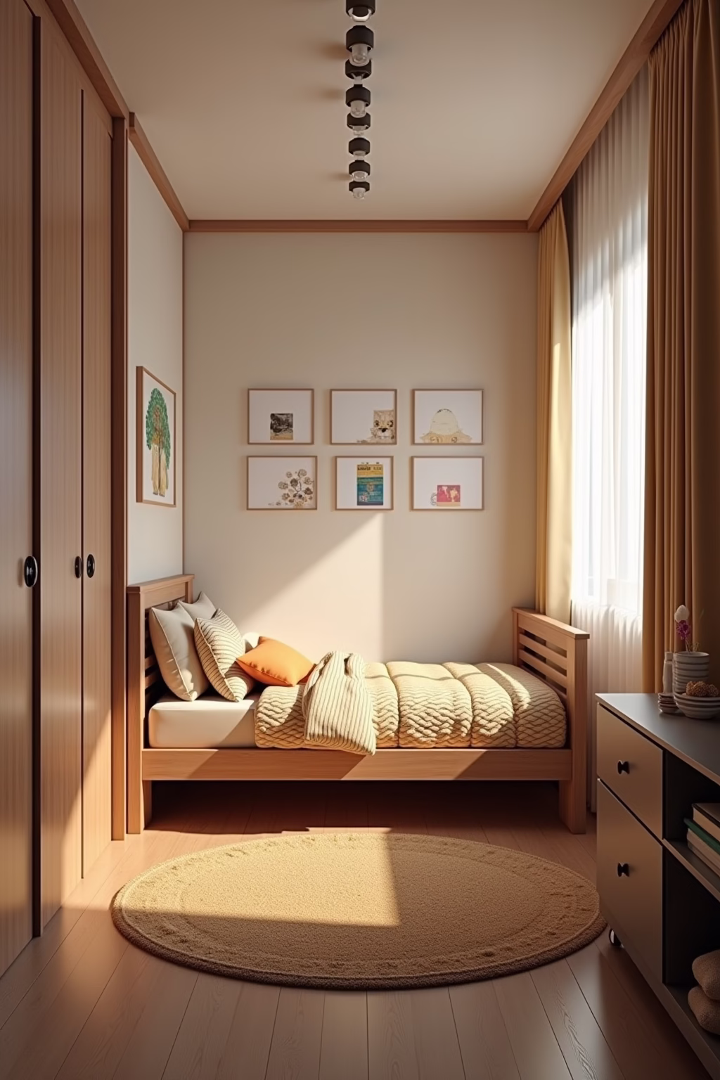 8 Tipps, um ein schmales Kinderzimmer einzurichten 19 schmales kinderzimmer einrichten outline 7