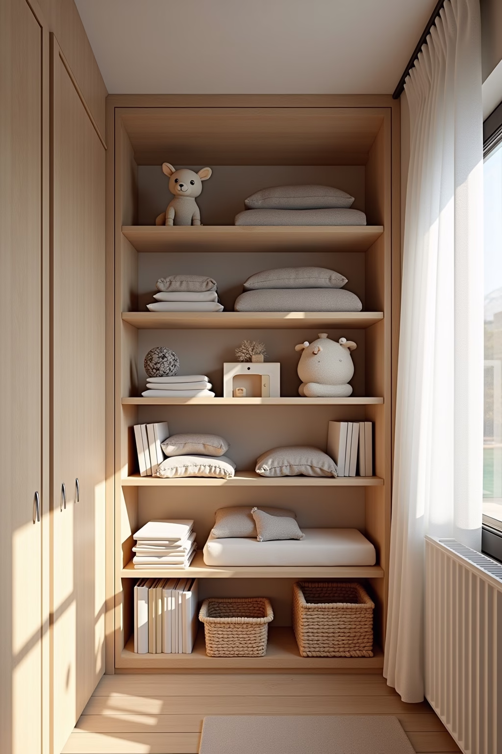 schmales kleines kinderzimmer einrichten outline 8