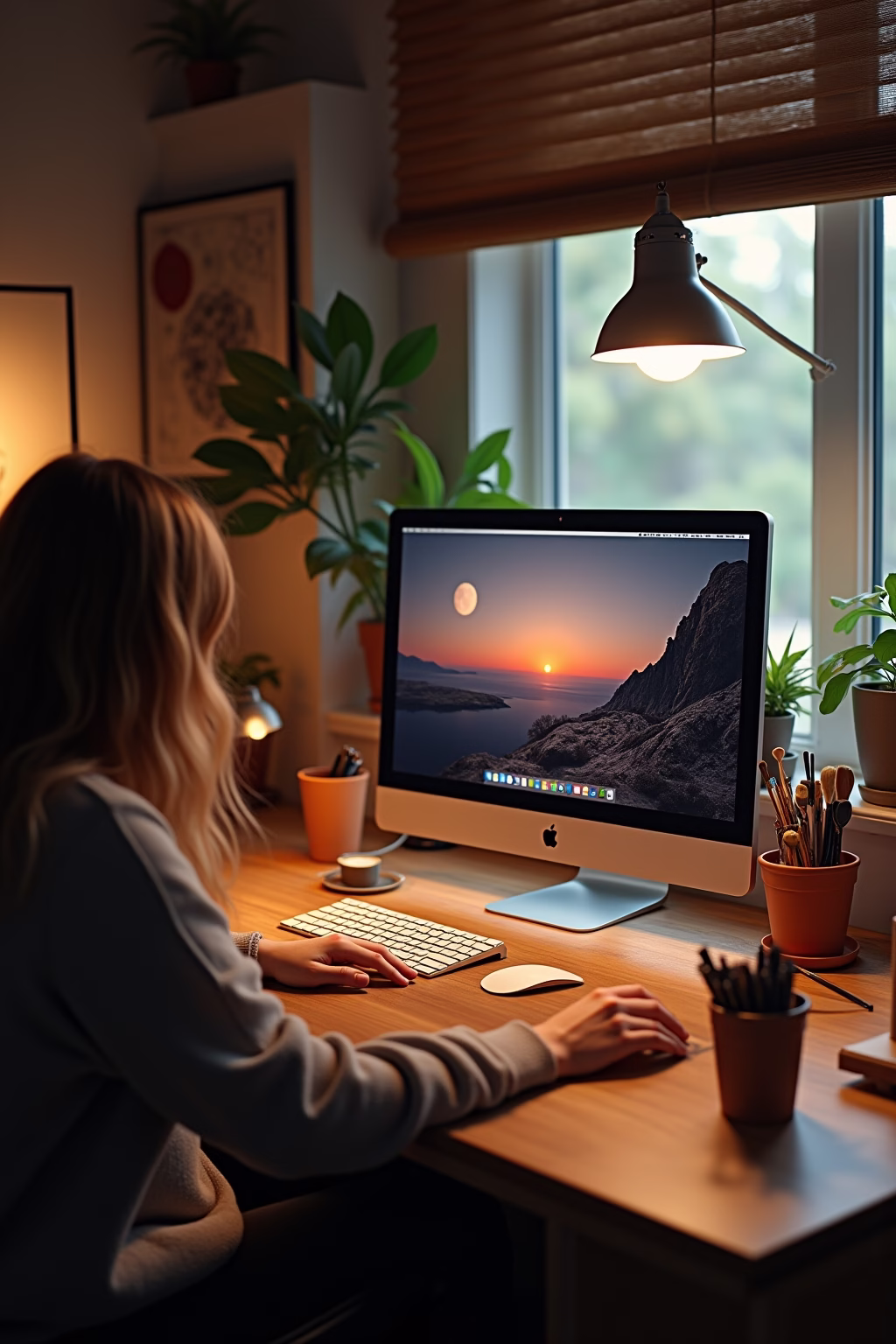 schreibtisch selber bauen outline 7