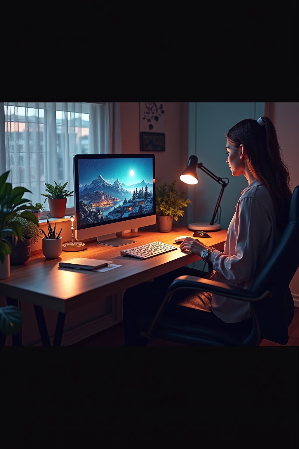 schreibtisch selber bauen outline 8