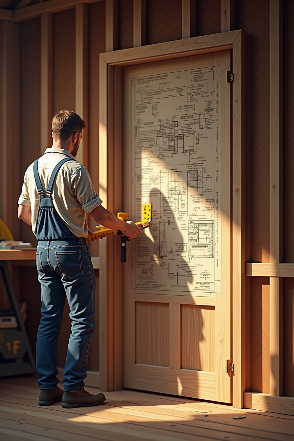 schuppentuer selber bauen outline 4