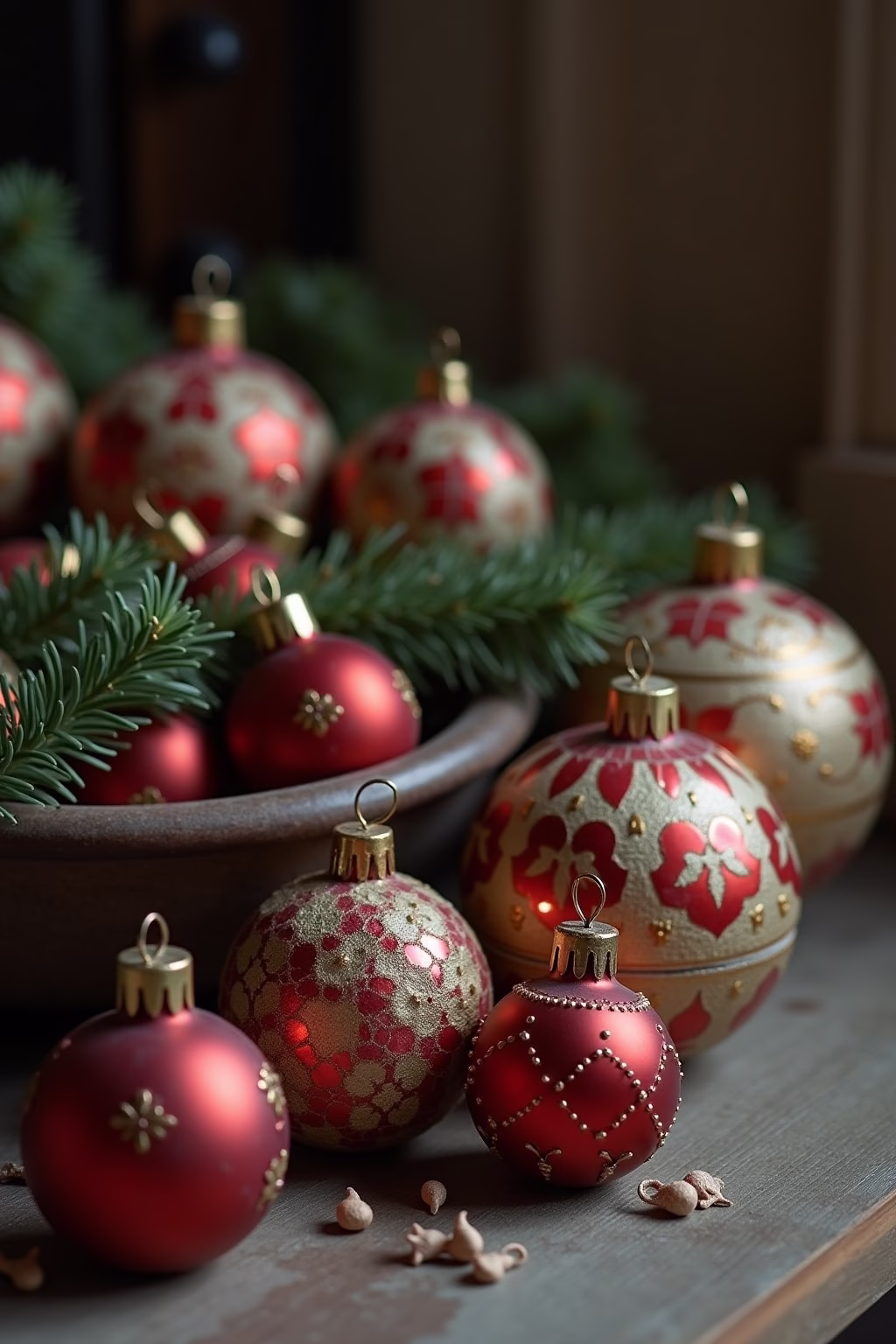 skandinavischer weihnachtsschmuck outline 2