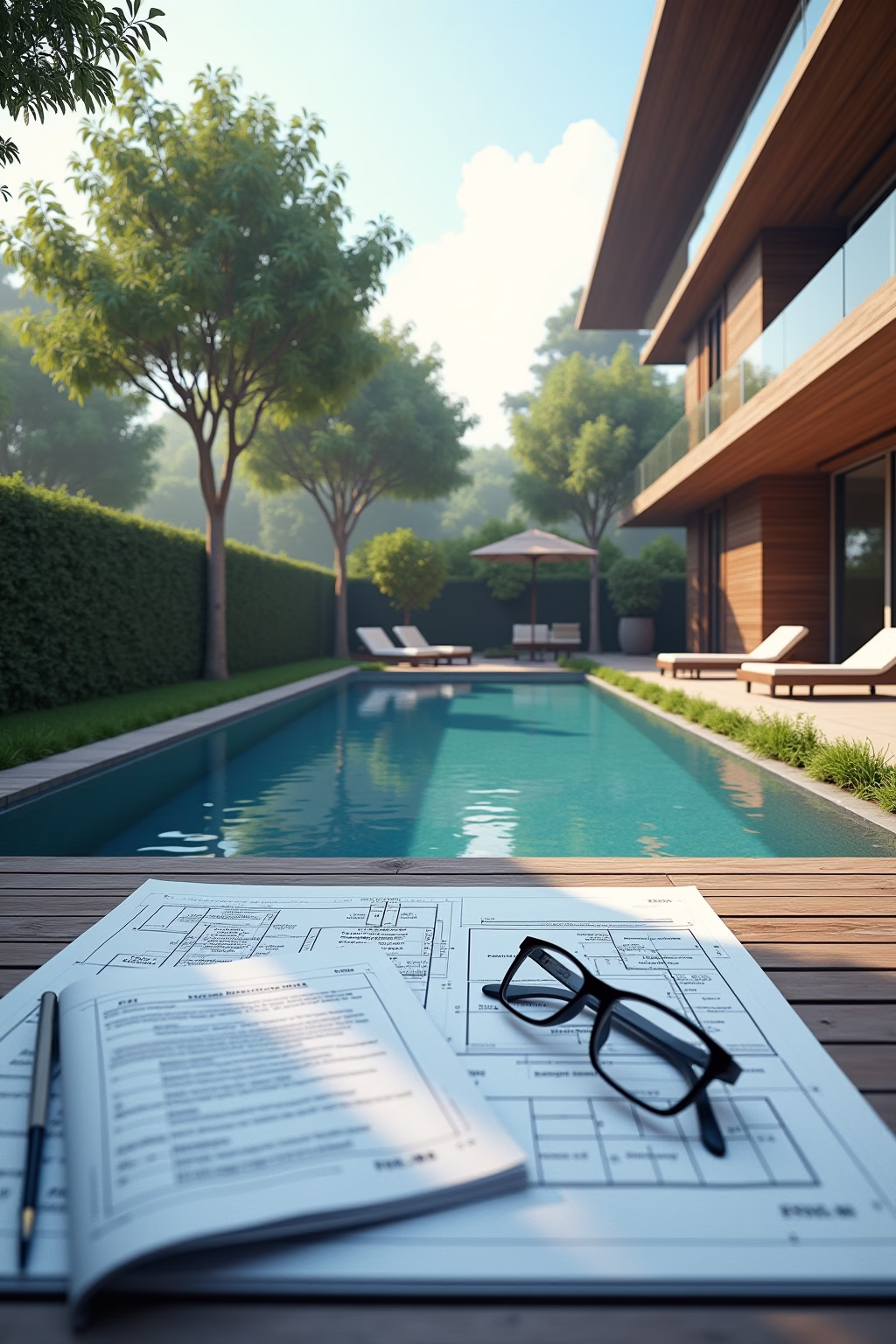 terrasse mit pool outline 6