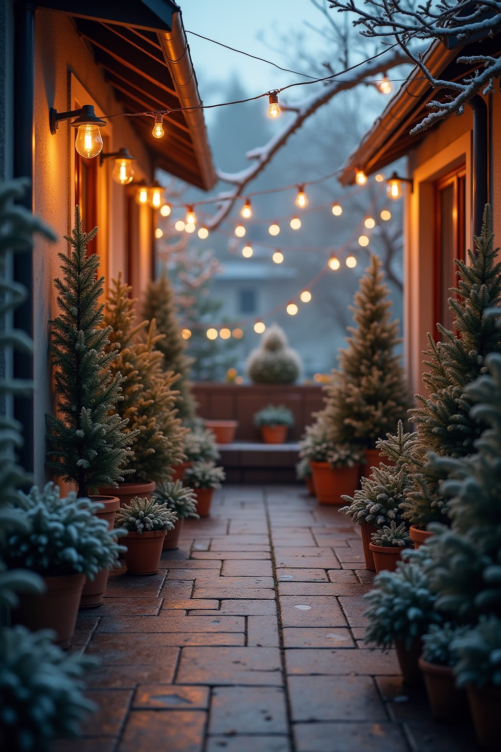 8 Ideen zum Terrasse weihnachtlich dekorieren 29 terrasse weihnachtlich dekorieren outline 7