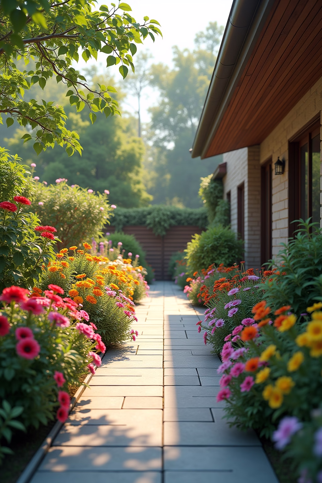 terrassenumrandung pflanzen outline 4