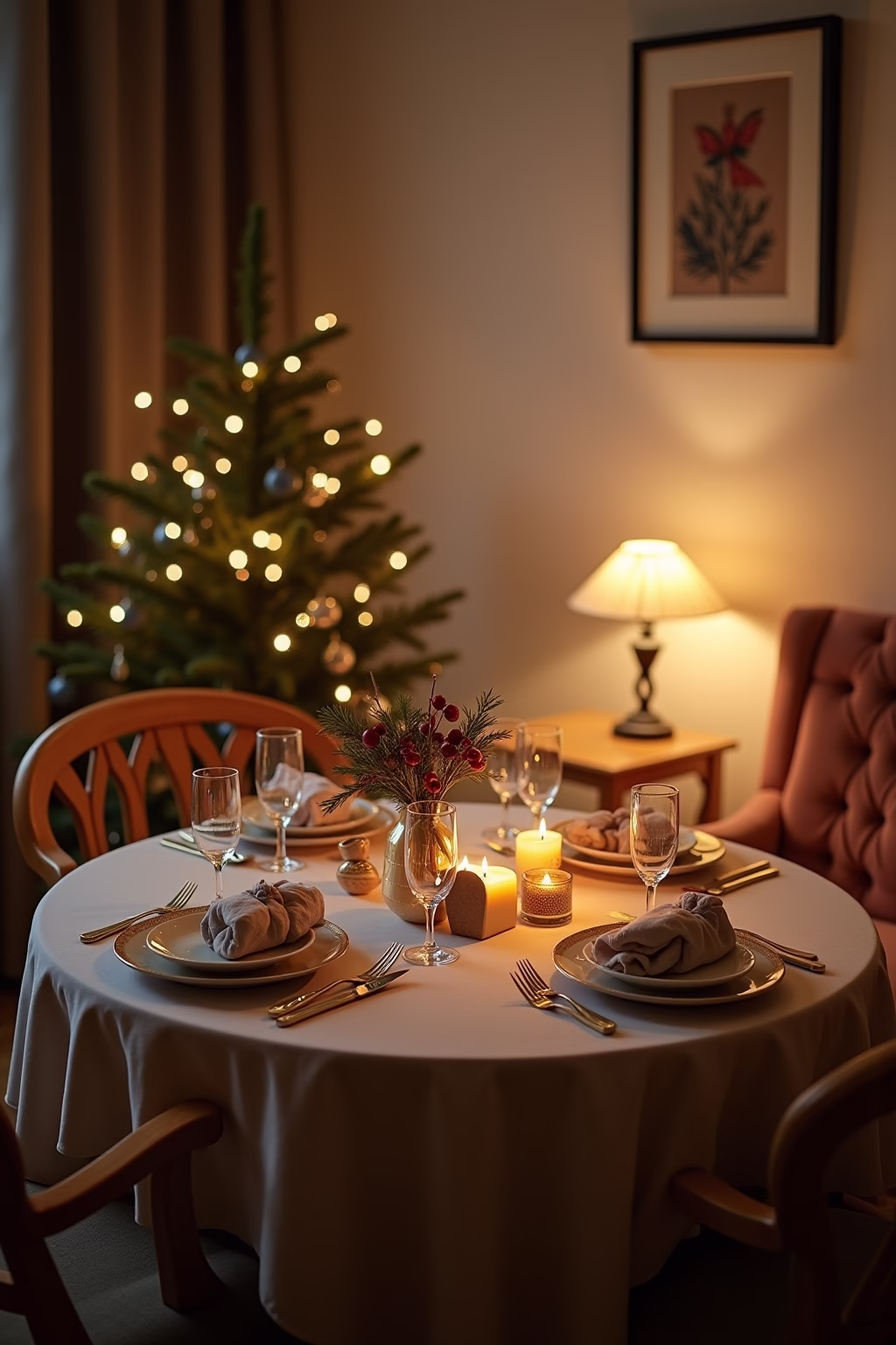 tisch deko weihnachten outline 6 1