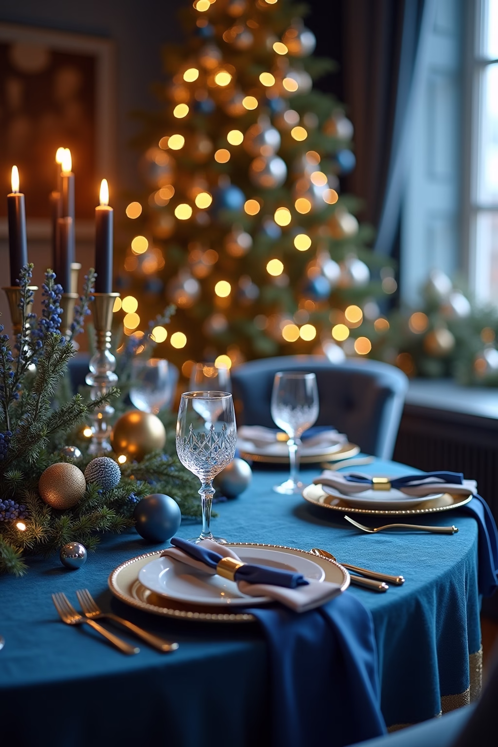 tischdecke weihnachten outline 5