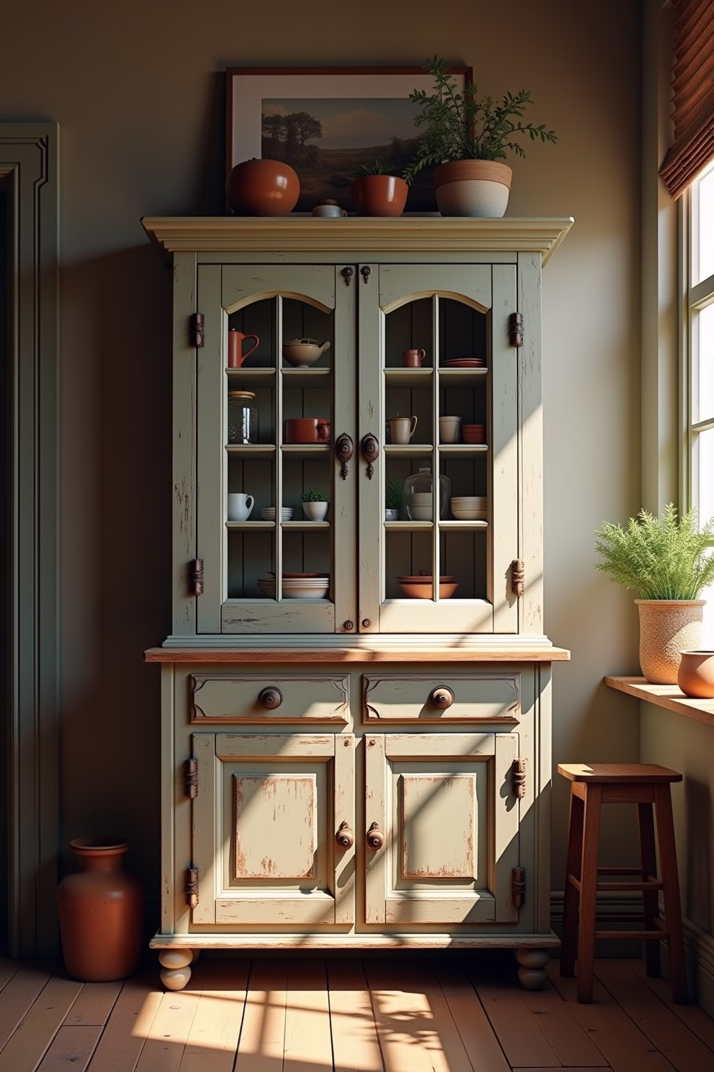 8 Vintage Küche Inspirationen für Nostalgieliebhaber 15 vintage kueche outline 3