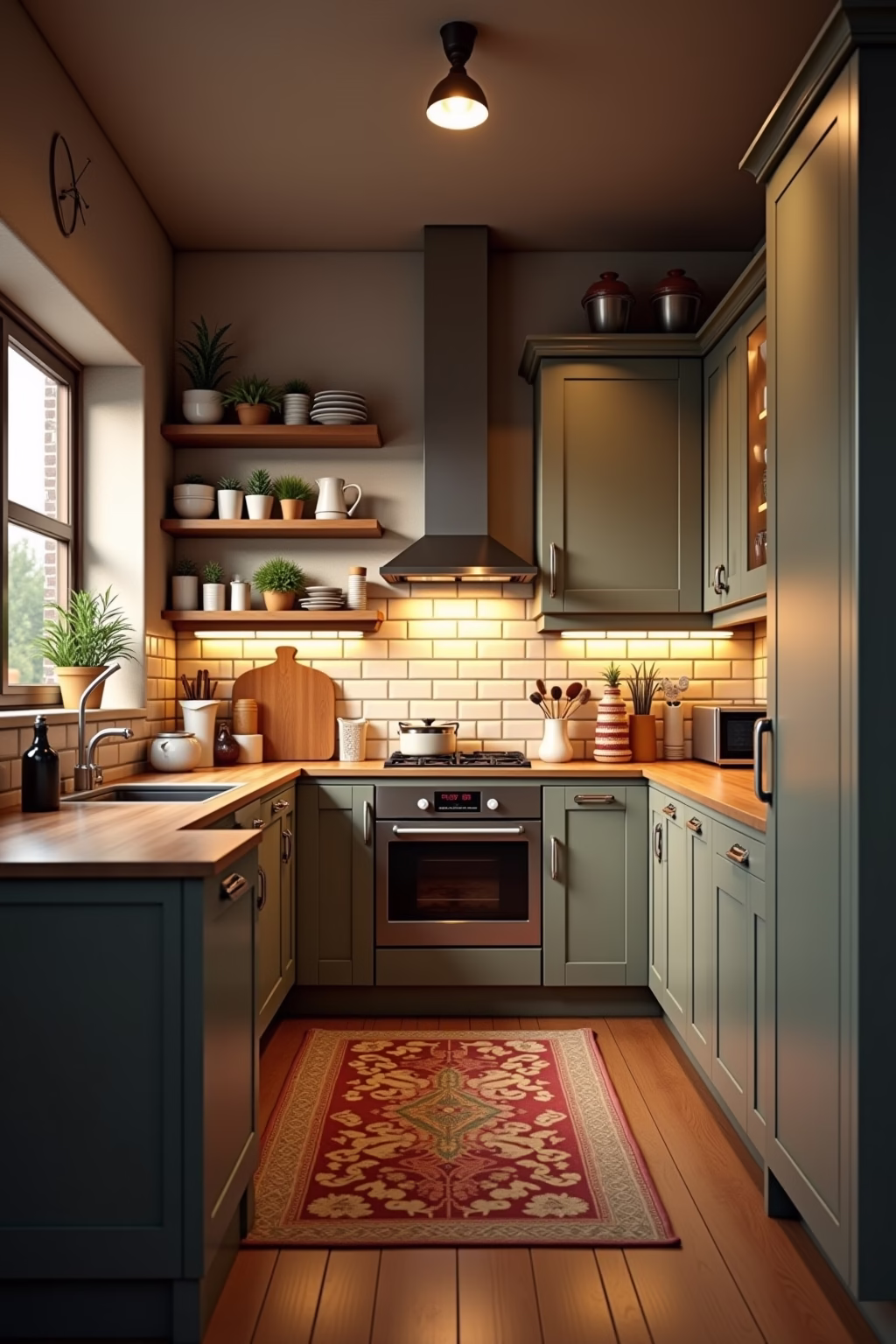 vintage kueche outline 6