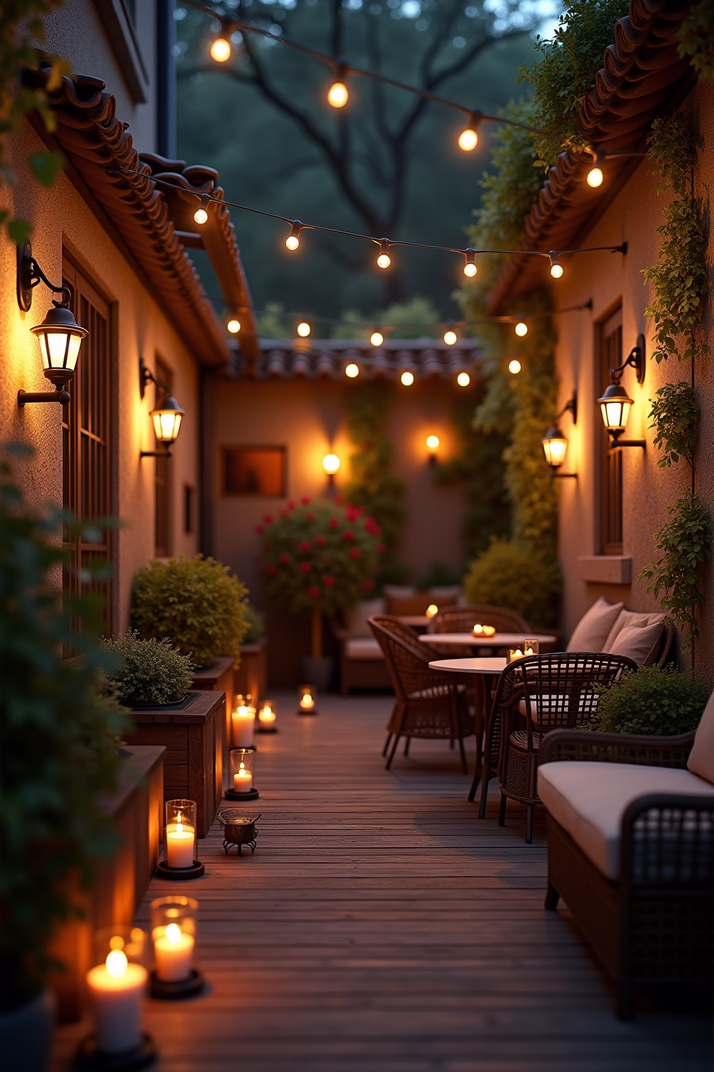 8 Wanddeko Ideen für deine Terrasse im Freien 19 wanddeko terrasse outline 7