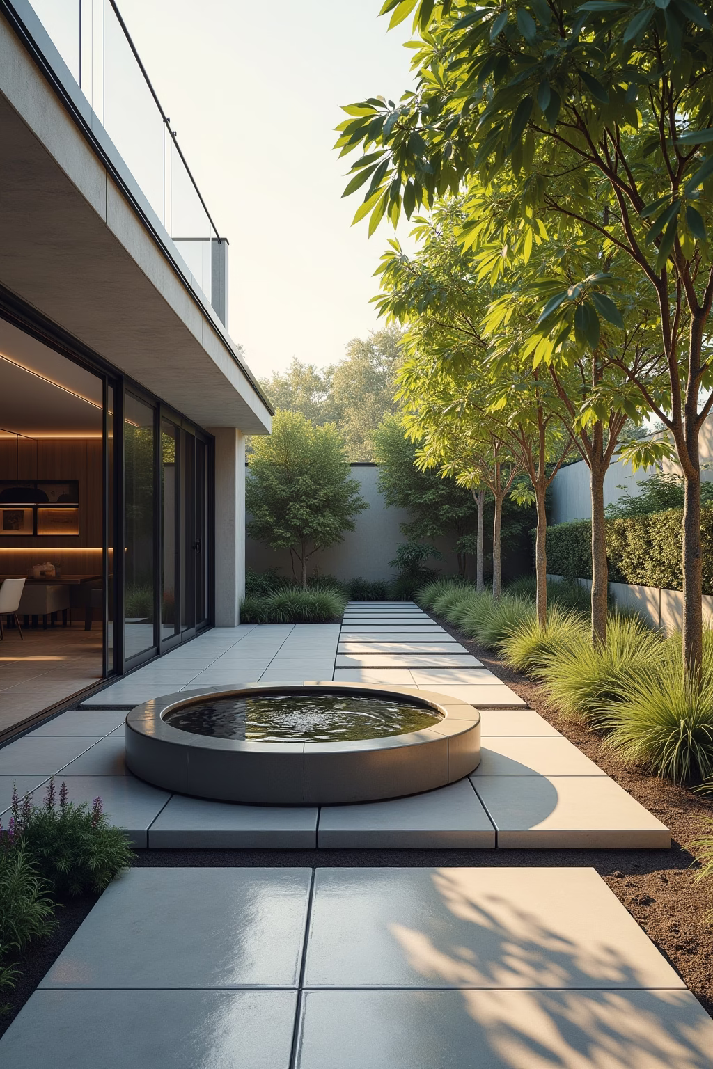 wasserbecken terrasse outline 8