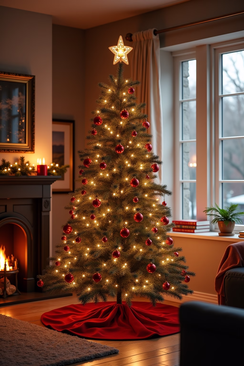 weihnachtsbaum inspiration outline 2