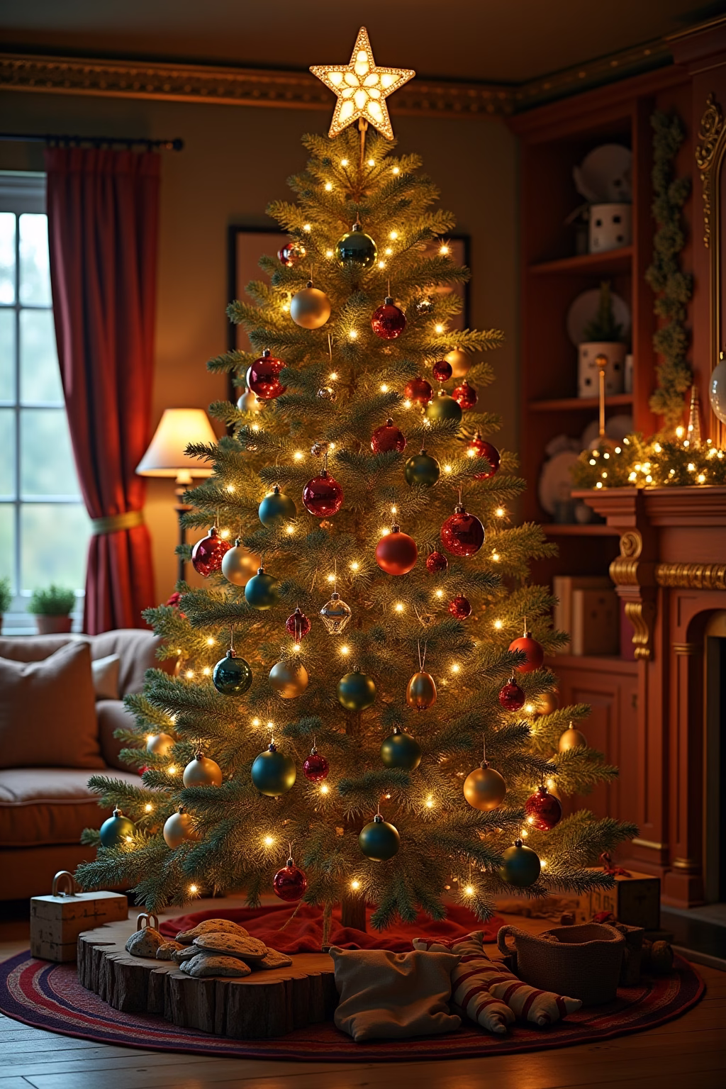 weihnachtsbaum inspiration outline 4