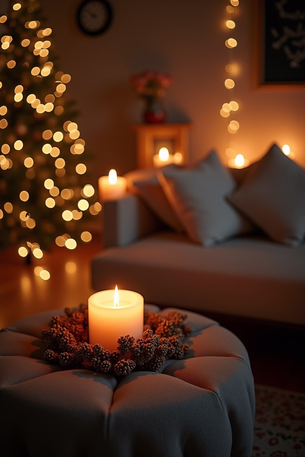 weihnachtsdeko wohnzimmer outline 6