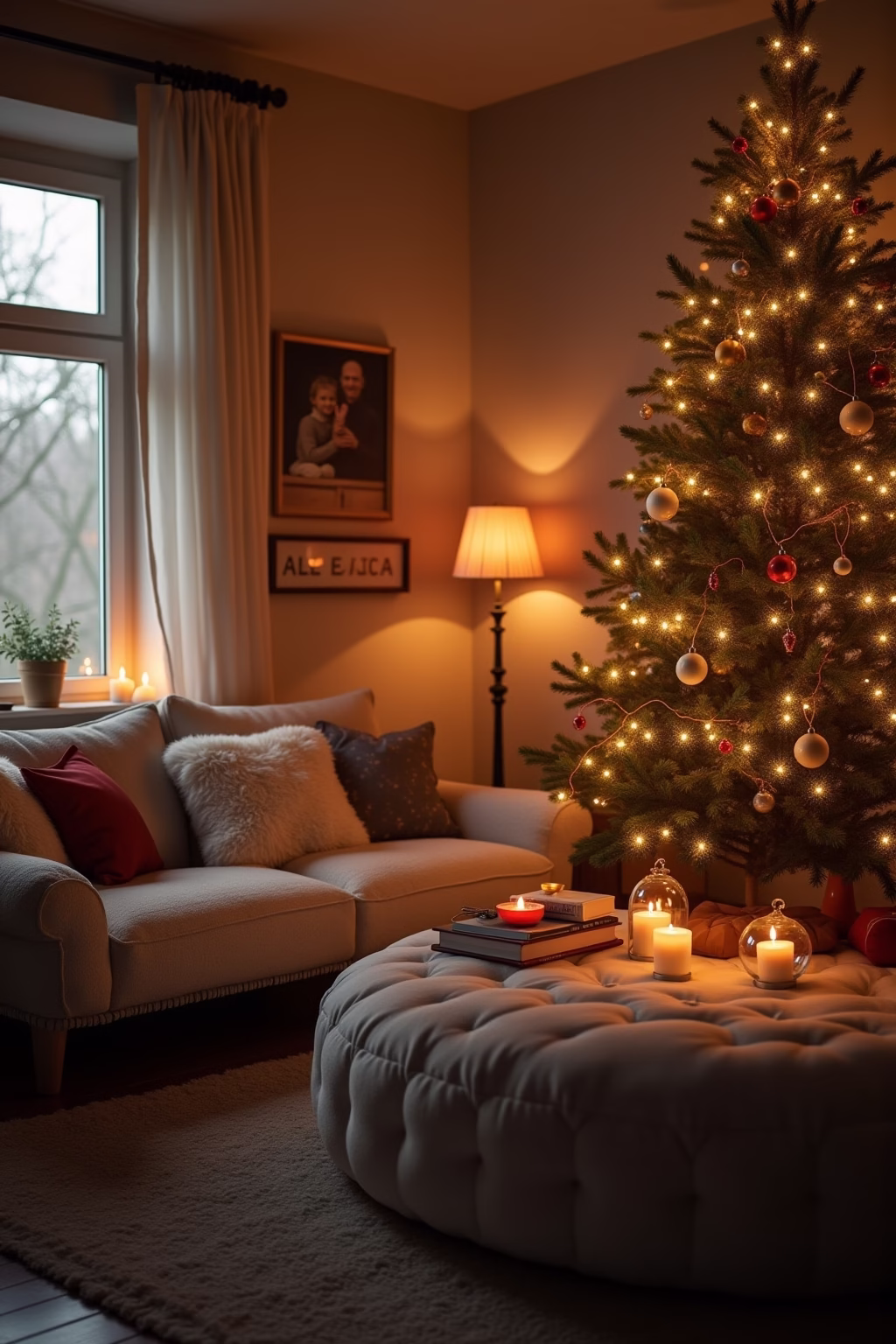 weihnachtsdekoration ideen wohnung outline 1