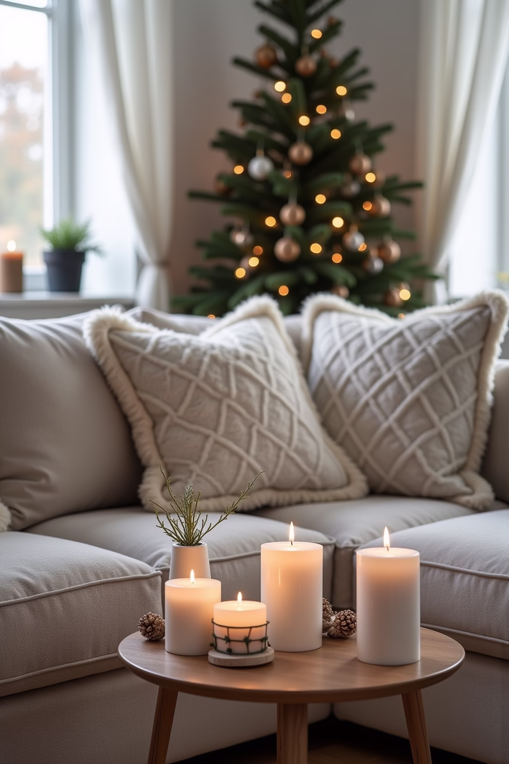 weihnachtsdekoration ideen wohnung outline 4