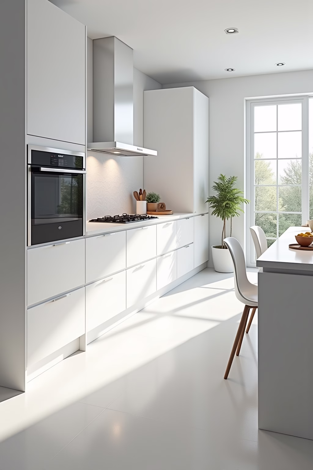 weisse kueche outline 2