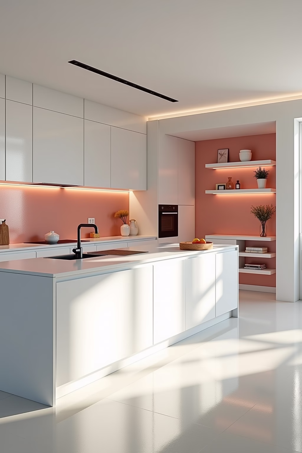 weisse kueche outline 4