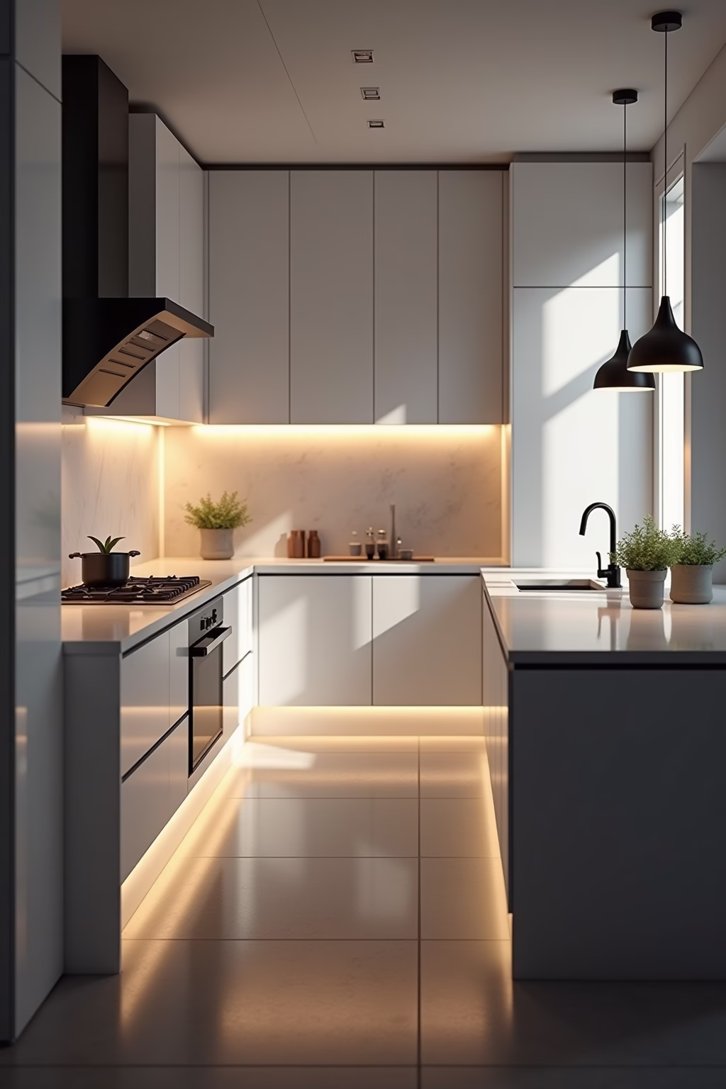 weisse kueche outline 5