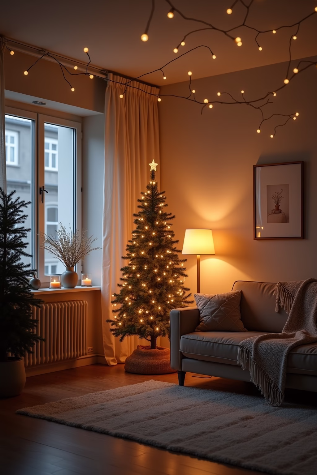 wohnung weihnachtlich dekorieren outline 6